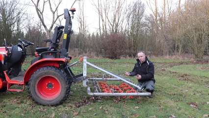 Chain Harrow Modification for Kubota B2261 Compact Tractor