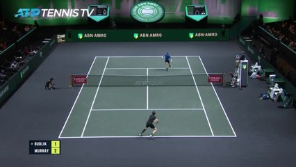 Rotterdam - Murray en huitièmes !