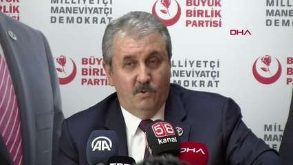 BBP Genel Başkanı Destici: Elektrik fiyatlarındaki düzenleme tekrar yapılmalı
