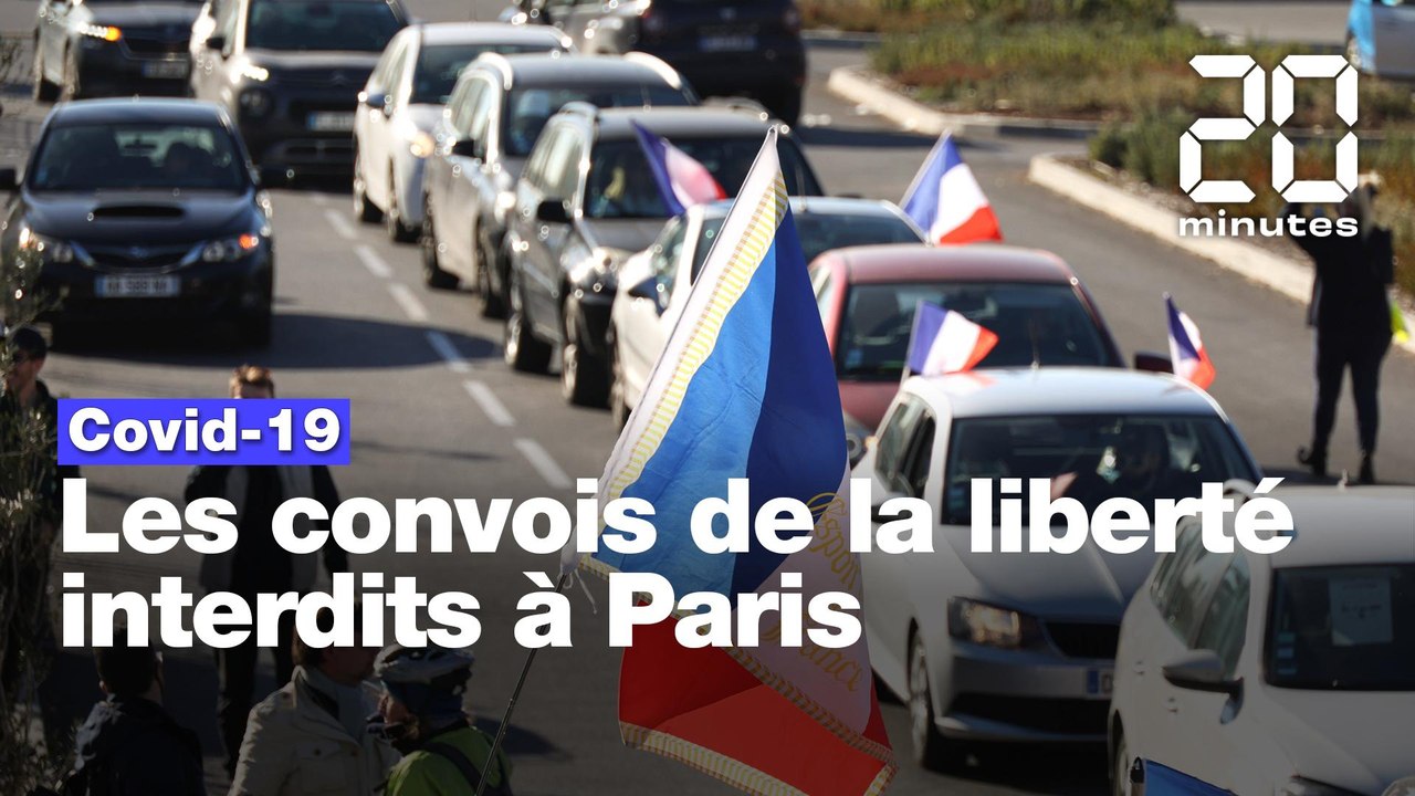 Coronavirus: Les convois de la liberté interdits à Paris