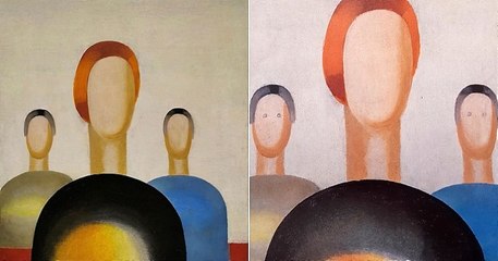 Russie : un gardien de musée qui s'ennuie dessine des yeux sur un tableau à 1 million d'euros