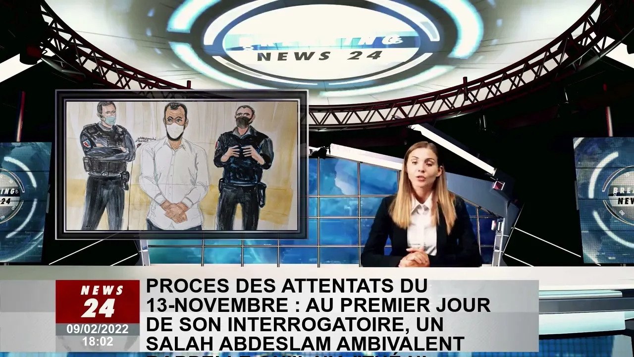 Procès pour l'attentat du 13 novembre : le premier jour du procès, le paradoxal Salah Abdeslam rappe