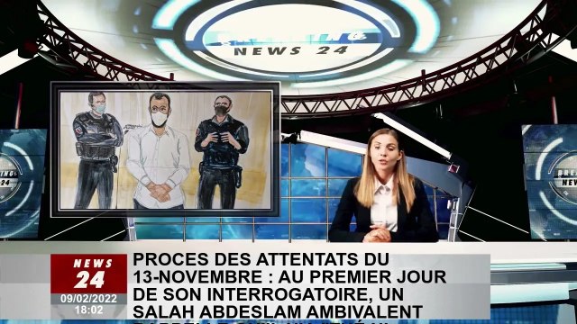 Procès pour l'attentat du 13 novembre : le premier jour du procès, le paradoxal Salah Abdeslam rappe