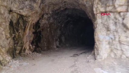 132 YILLIK TAŞ YOL SUYLA DOLDU