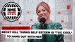 Becky Hill thinks Self Esteem is "too cool" to hang out with her | Brit Awards 2022