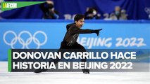 Donovan Carrillo finaliza su participación en Beijing 2022 con espectacular rutina