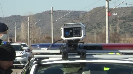 Yerli ve milli hız tespit cihazı Manisa'da kullanılmaya başlandı