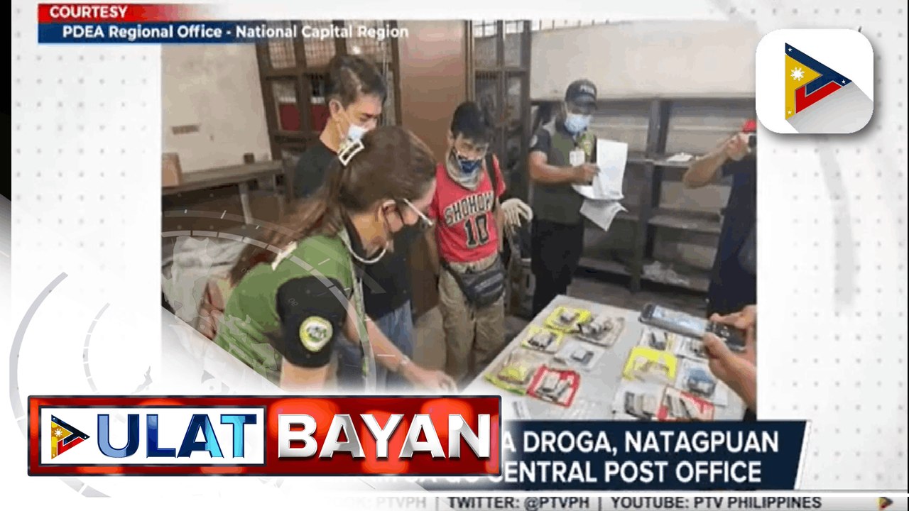 Samu't saring iligal na droga, natagpuan sa mga liham sa QC Central Post Office
