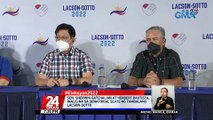 Sen. Sherwin Gatchalian at Herbert Bautista, inalis na sa senatorial slate ng tambalang Lacson-Sotto | 24 Oras