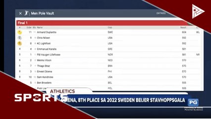 EJ Obiena, 8th place sa 2022 Sweden Beijer Stavhoppsgala