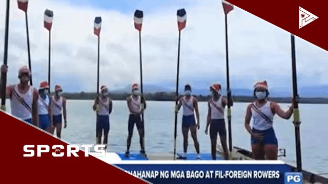 PH Rowing team, naghahanap ng mga bago at Fil-foreign rowers