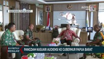Pangdam Kasuari Audiensi ke Gubernur Papua Barat, Diskusi Membangun Papua Barat