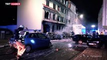 Almanya'da alkollü tır sürücüsü sokağı savaş alanına çevirdi