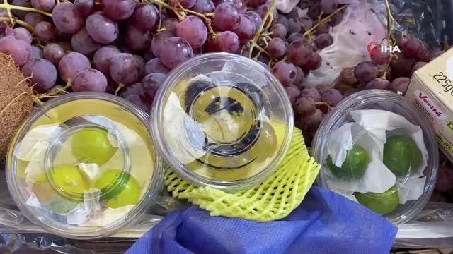 Şifa deposu kiraz tezgahlarda yerini aldı... Paketi 50 TL'den satıldı