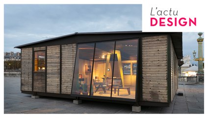 Une maison de Jean Prouvé se pose place de la Concorde !