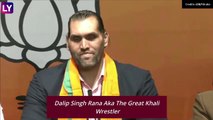 The Great Khali, Wrestler Dalip Singh Rana, Known For WWE Appearances, Join's BJP