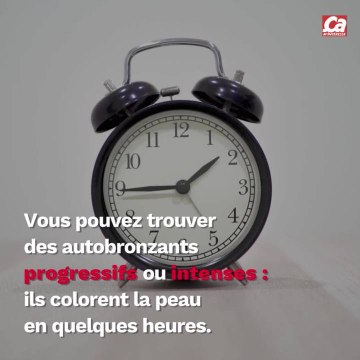 CAM Comment bronzer sans soleil ?