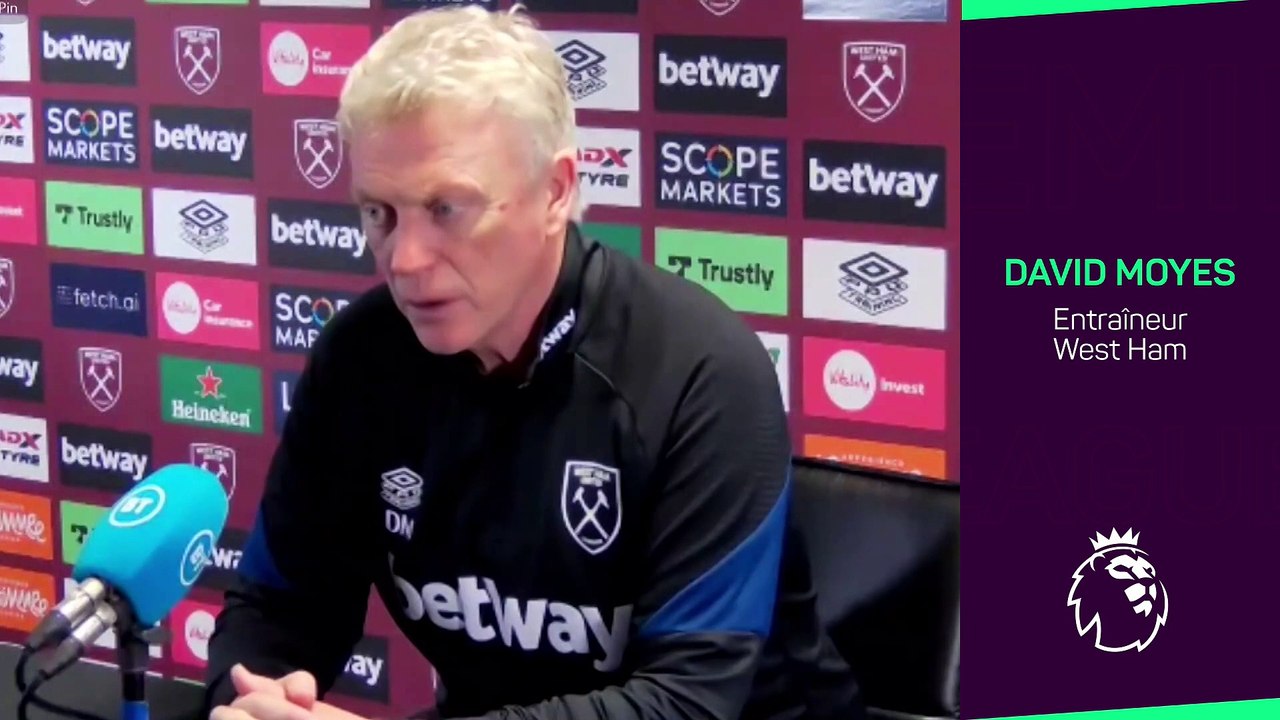 Moyes : “Je suis vraiment déçu de Kurt Zouma”