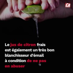 CAM Comment se blanchir les dents ?