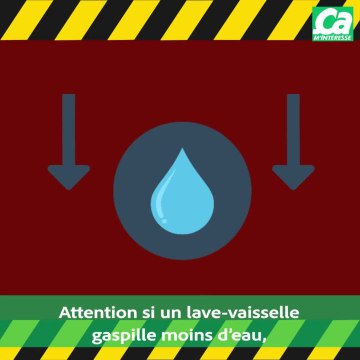 CAM Fausse Bonne Idée Verte Faire la vaisselle à la main
