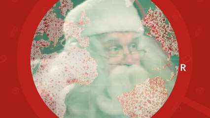 Le parcours du Père Noël le soir de Noël