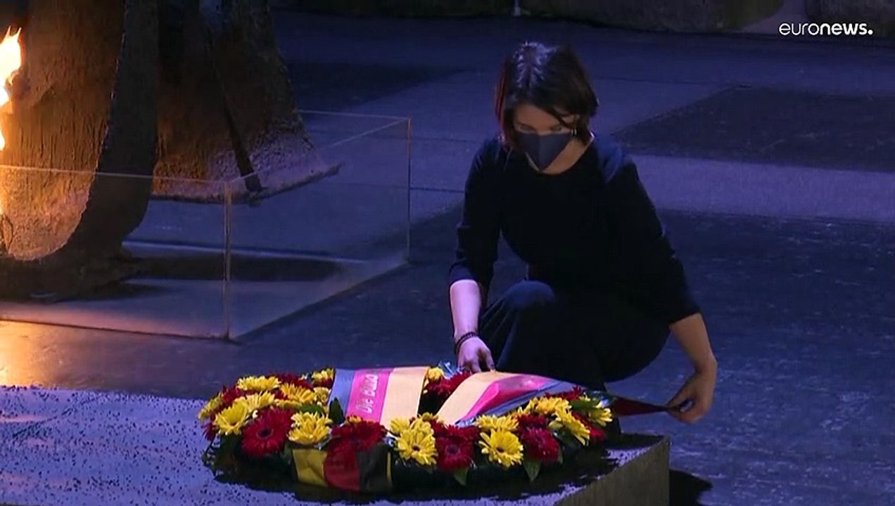 Baerbock in Israel: Yad-Vashem-Besuch und Kritik am Siedlungsbau