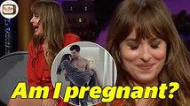 Dakota Johnson panicked when she was found pregnant with Jamie Dornan's child