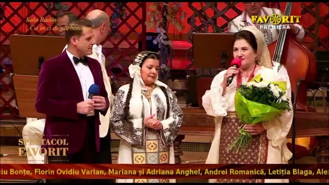 Gheorghita Nicolae - Spectacol aniversar 50 de ani de cariera artistica a interpretei Elena Jurjesu - Sala Radio - 30.01.2022