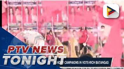 Robredo-Pangilinan tandem campaigns in vote-rich Batangas  | via Kenneth Paciente