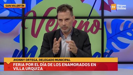 Feria por el día de los enamorados en Villa Urquiza