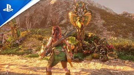 Horizon Forbidden West | Official PS4 Gameplay: Shrine Walk