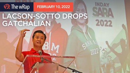 Gatchalian dropped by Lacson-Sotto after endorsing Marcos-Duterte