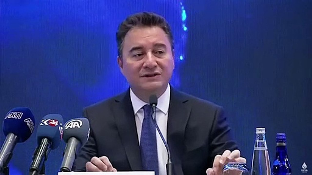 Babacan partisinin 90 gün ve 1 yıllık eylem planını açıkladı