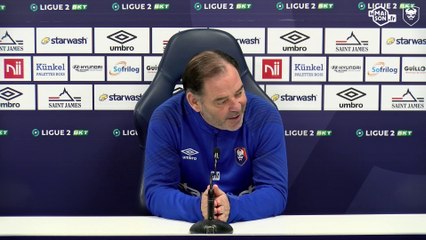 J24 Ligue 2 BKT : La conférence de presse avant SMCaen / Nîmes Olympique