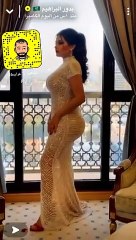 بدور البراهيم بإطلالة جريئة