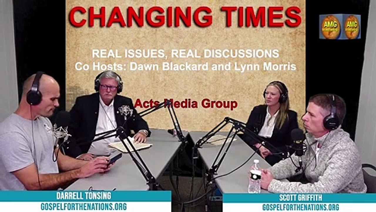 "Changing Times, Scott Griffith, Darrell Tonsing," host Lynn Morris & Dawn Blackard