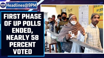 Descargar video: UP Assembly Polls 2022: First phase of voting ends, nearly 58 percent cast vote |Oneindia News