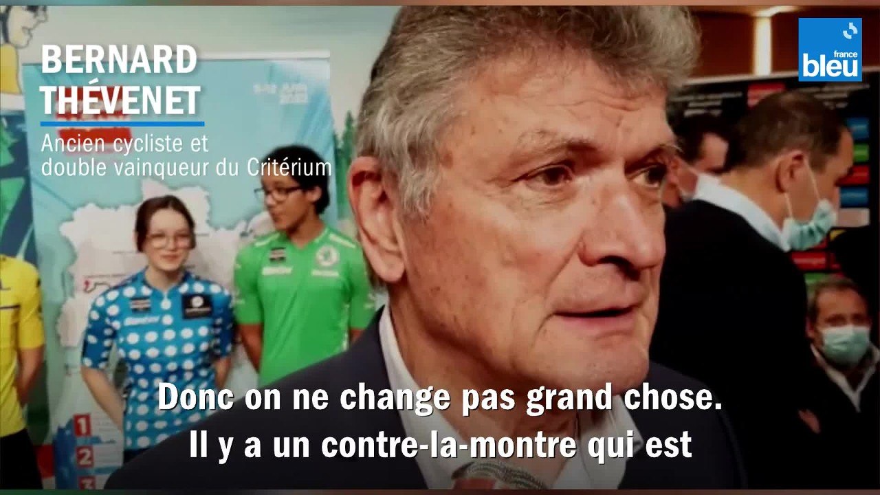 Bernard Thevenet commente le parcours du Criterium du Dauphiné 2022