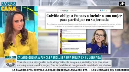 Nadia Calviño impone su idea de feminismo y obliga a Funcas a que vaya otra mujer para participar