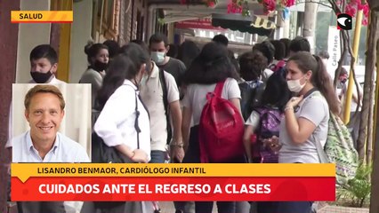 Cuidados ante el regreso a clases