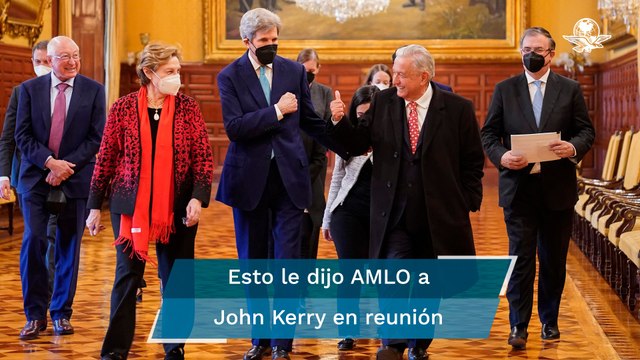 Reforma eléctrica está a favor de energías limpias y en contra de negocios sucios: AMLO a John Kerr