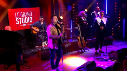 L'Héritage Goldman avec Nerac & Anne-Sophie Seba interprète "Là-Bas" dans "Le Grand Studio RTL"