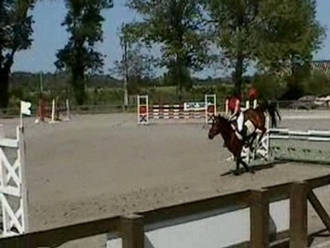 Ilka Rosiere aux Saline 1er jour en D2p CSO