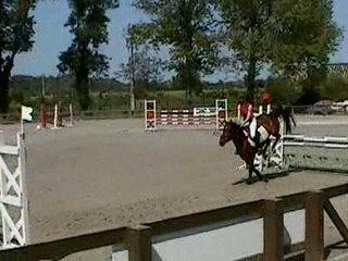 Ilka Rosiere aux Saline 1er jour en D2p CSO