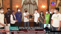 Manila Mayor Isko Moreno at Doc Willie Ong, nangampanya sa Laguna | SONA