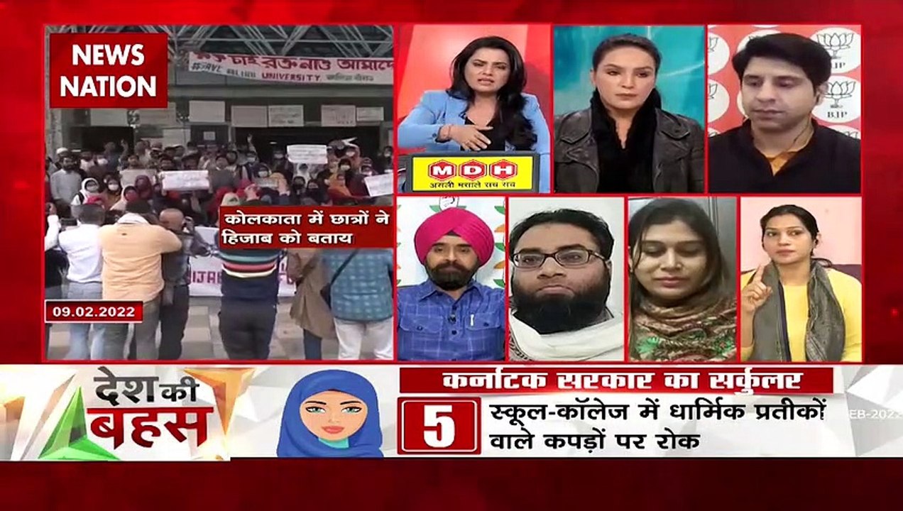 Desh Ki Bahas : ड्रेस कोड तो स्कूल प्रशासन तय करेगा : शहजाद पूनावाला