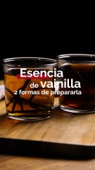 2 formas de hacer Esencia de vainilla casera