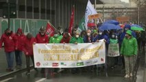 Casi 10.000 profesores protestan por las calles de Bruselas por sus condiciones laborales