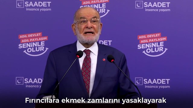 Karamollaoğlu: En büyük fırsatçı iktidarın kendisidir