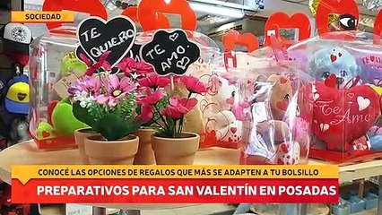 Preparativos para San Valentín en Posadas